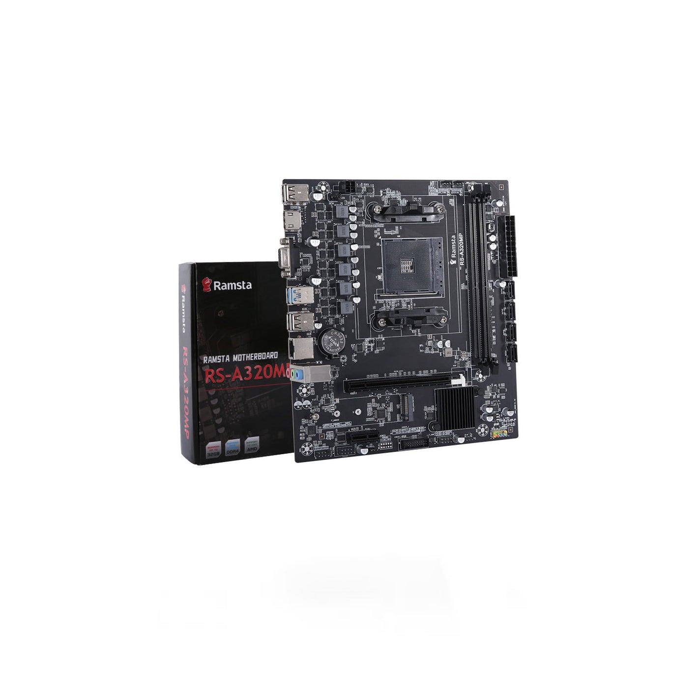 Ramsta RS-A320MP Socket AM4 DDR4 Motherboard