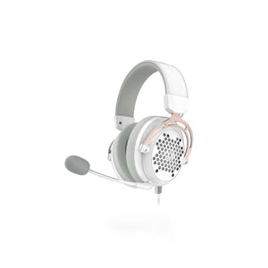 Redragon H386-W Diomedes RGB Wired White Gaming Headset