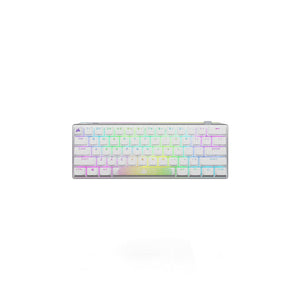 Corsair K70 Pro Mini Wireless RGB 60% Mechanical Gaming Cherry MX Speed White PBT Keycaps Keyboard (CS-CH-9189114-NA)
