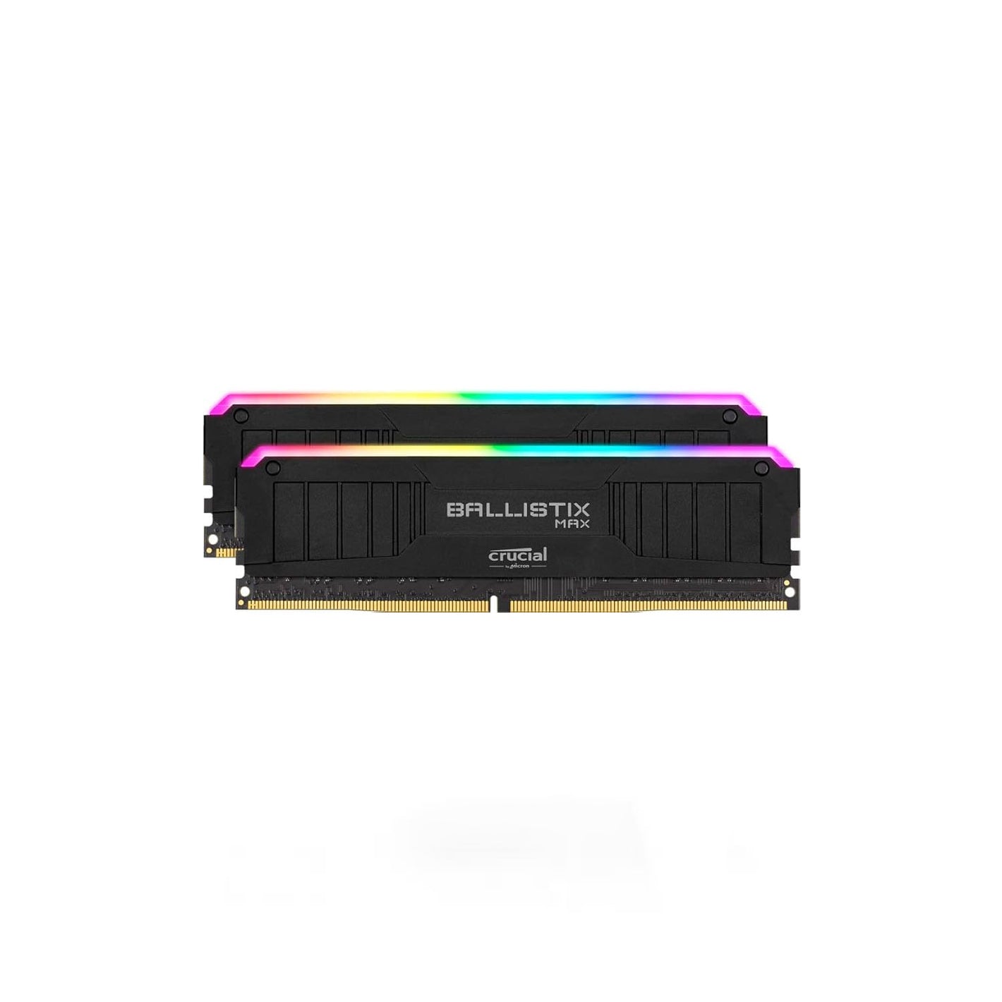 Crucial Ballistix Max RGB 16GB Kit (2x8GB) DDR4 4000MHz Black Memory Module (BLM2K8G40C18U4BL)