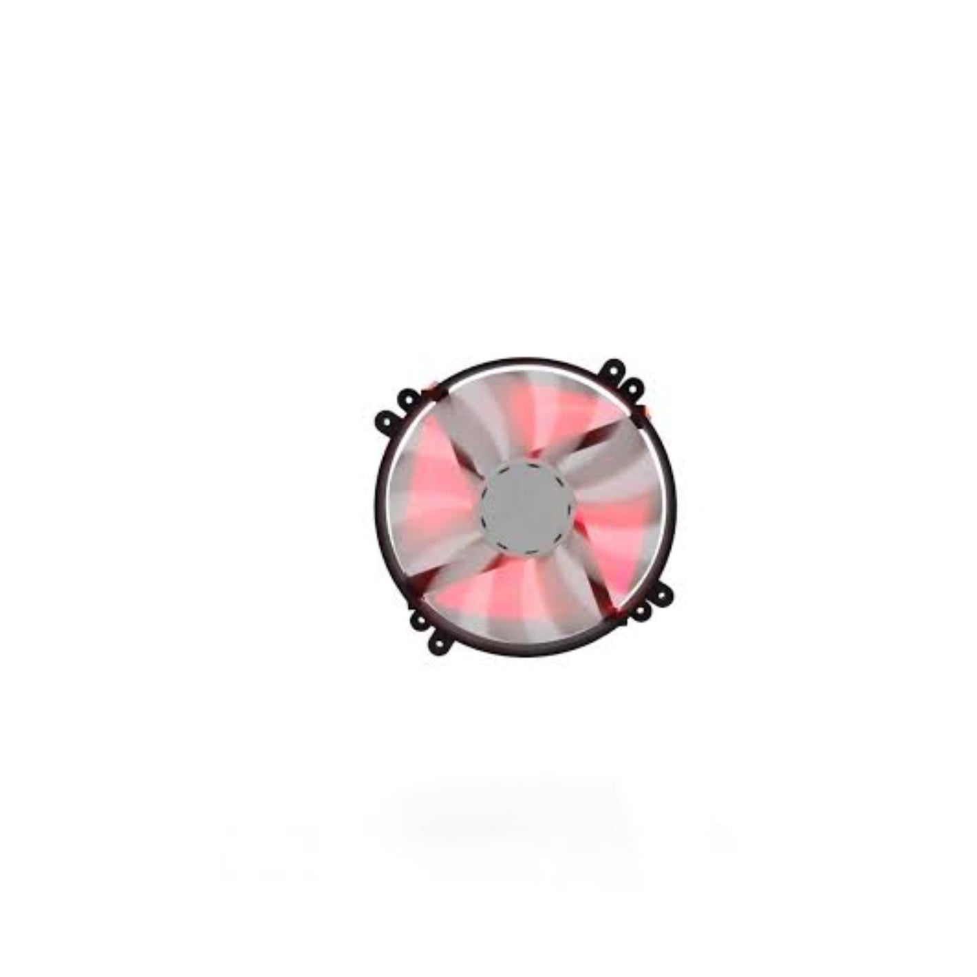 NZXT FS 200RB Red LED Silent Case Fan (FS-200RB-R)