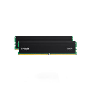 Crucial Pro 64GB Kit (32GBx2) DDR4 3200MHz CL22 Memory Module (CP2K32G4DFRA32A)