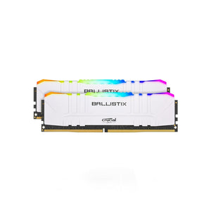 Crucial Ballistix RGB 32GB Kit (2x16GB) DDR4 3600MHz White Memory Module (BL2K16G36C16U4WL)