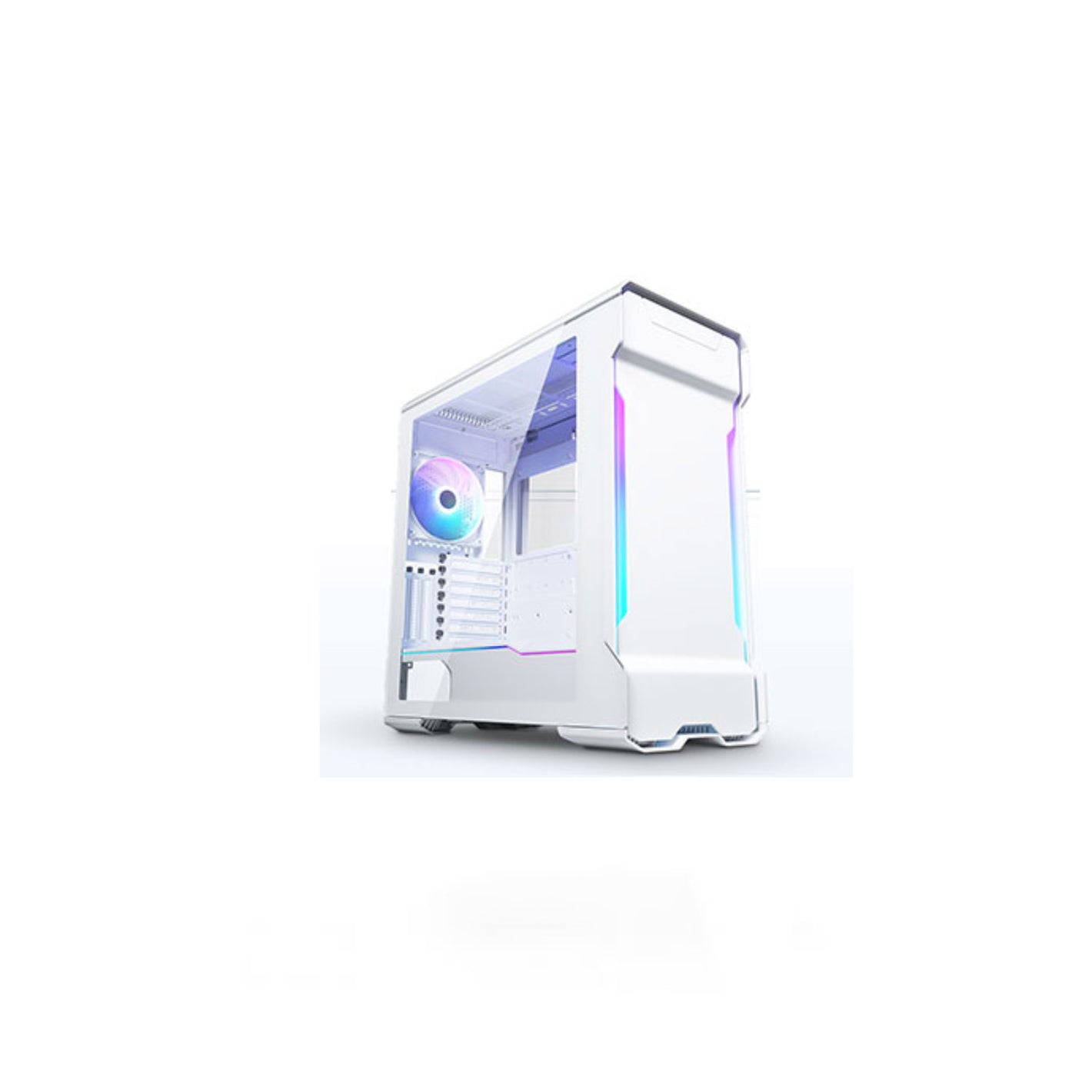 Phanteks Evolv X Glass Matte White Tempered Glass Tinted Mid-Tower Casing (PH-ES518XTG_DMW01)