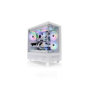 Thermaltake View 270 ARGB TGx2 Snow Mid Tower Casing (CA-1Y7-00M6WN-00 )