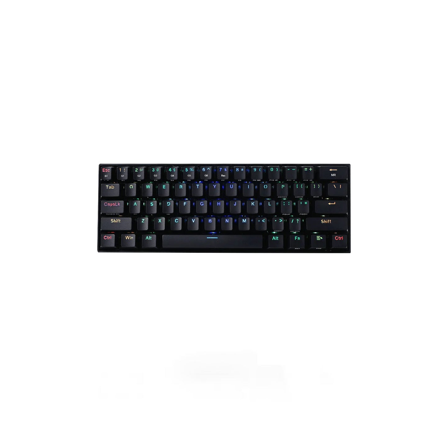 Redragon Draconic K530RGB-PRO Brown Switch RGB Black Wireless Mechanical Keyboard