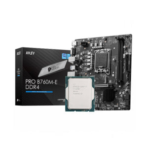 Intel Core i7-12700 + MSI PRO B760M-E DDR4 Bundle