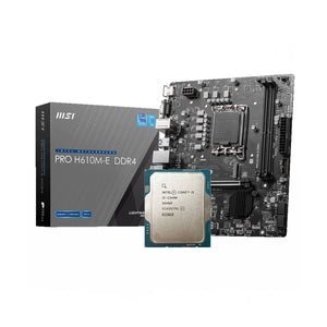 Intel Core i5-13400 + MSI PRO H610M-E DDR4 Bundle