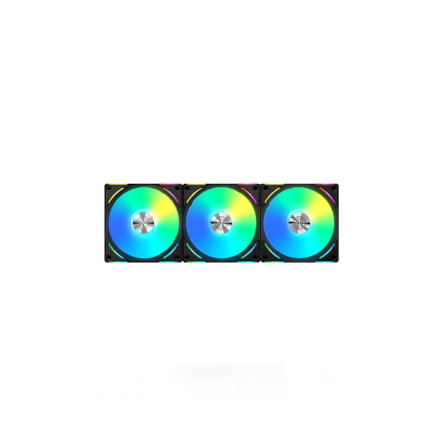 Lian Li Uni Fan AL120 V2 Triple Pack Black Cooler Fan (G99.12ALV23B.00)