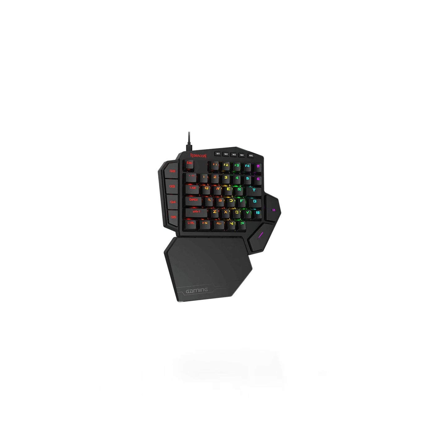 Redragon V2 Diti K585 RGB Blue Switch 42Keys Black Mechanical Keyboard