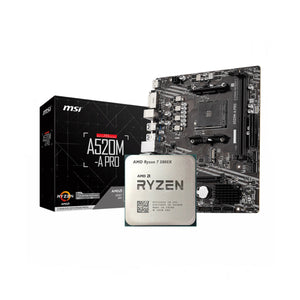 AMD Ryzen 7 5800X + MSI A520M-A Pro AM4 DDR4 Bundle