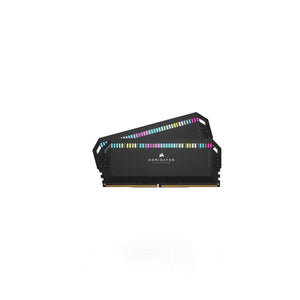 Corsair Dominator Platinum RGB 64GB (2x32GB) DDR5-6400 C32 Black Memory Module (CS-CMT64GX5M2B6400C32)