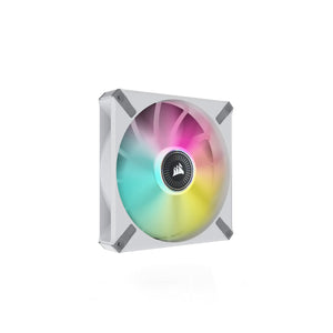 Corsair iCUE ML140 RGB 140mm Magnetic Levitation White Single Pack Cooler Fan (CS-CO-9050118-WW)