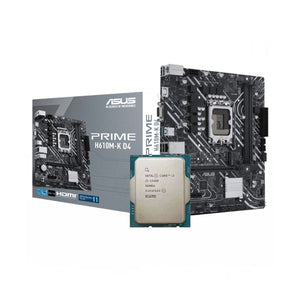 Intel Core i3-13100 + ASUS PRIME H610M-K DDR4 Bundle