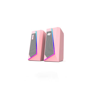 Redragon GS520 Anvil RGB Pink Desktop Speakers
