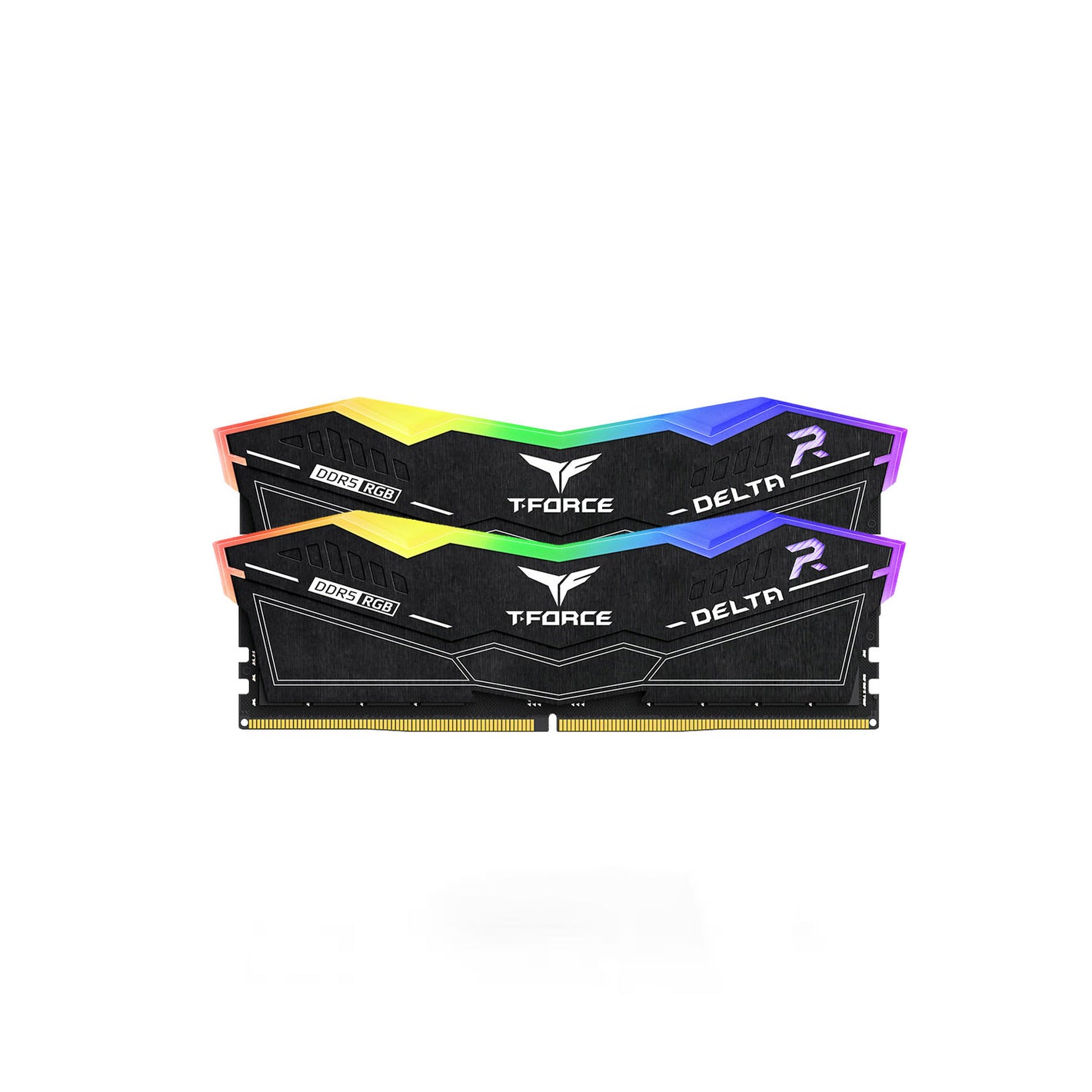 Team Elite T-Force Delta RGB 32GB (2x16GB) 6000 Mhz CL38 DDR5 Black Memory Module (FF3D532G6000HC38ADC01)