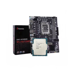 Intel Core i3-12100F + Ramsta RS-H610MP DDR4 Bundle