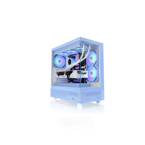 Thermaltake View 270 ARGB TGx2 Hydrangea Blue Mid Tower Casing (CA-1Y7-00MFWN-00)