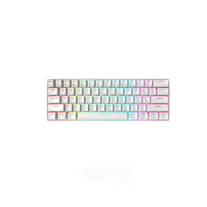 Royal Kludge RK61 PRO White Gateron Brown Switch Keyboard (6935280811166)