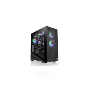 Thermaltake Divider 370 TG Black ARGB MB Sync E-ATX Mid Tower Casing (CA-1S4-00M1WN-00)