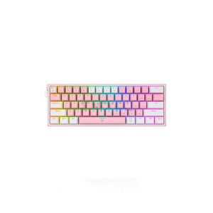 Redragon Fizz K617-RGB Red Switch RGB Pink-White Wired Mechanical Keyboard