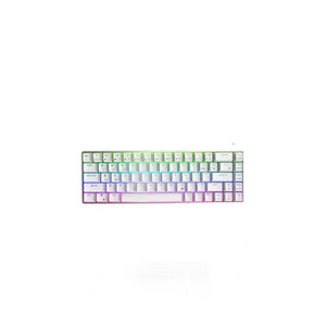 Royal Kludge G68 White Huano Brown Switch Keyboard (6935280810961)