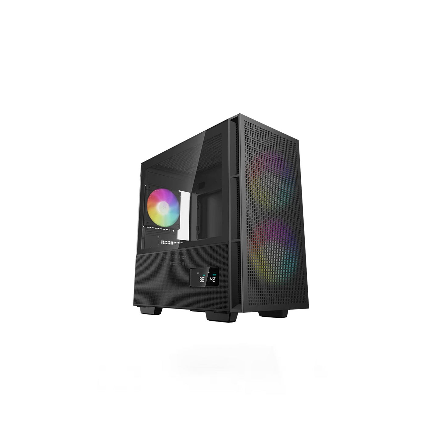 Deepcool CH360 Digital High Airflow Reimagined  Micro-Tower Black Casing (R-CH360-BKAPE3D-G-1)