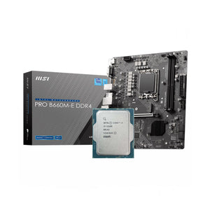 Intel Core i3-12100 + MSI PRO B660M-E DDR4 Bundle