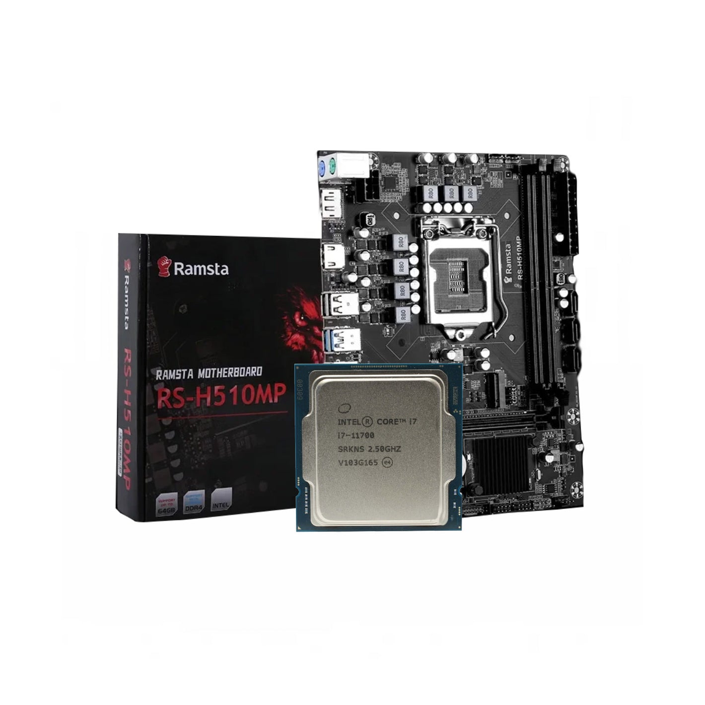 Intel Core i7-11700 + Ramsta RS-H510MP LGA 1200 DDR4 Bundle
