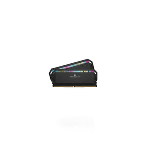 Corsair Dominator Platinum RGB 64GB (2x32GB) DDR5-6800 CL40 Intel XMP Black Memory Module (CS-CMT64GX5M2B6600C32)