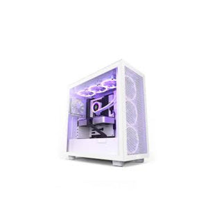 NZXT H7 Elite V1 Matte White Premium Mesh Mid-Tower Casing (CM-H71EW-01)