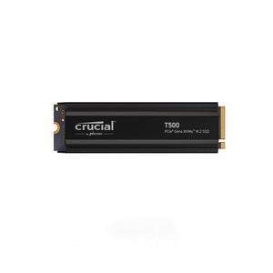 Crucial T500 2TB M.2 2280 NVMe Gen 4 with Heatsink Solid State Drive (CT2000T500SSD5)