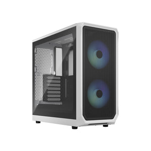 Fractal Focus 2 RGB White TG Clear Tint (FD-C-FOC2A-04)