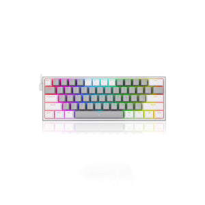Redragon Fizz K617-RGB Red Switch RGB Gray-White Wired Mechanical Keyboard