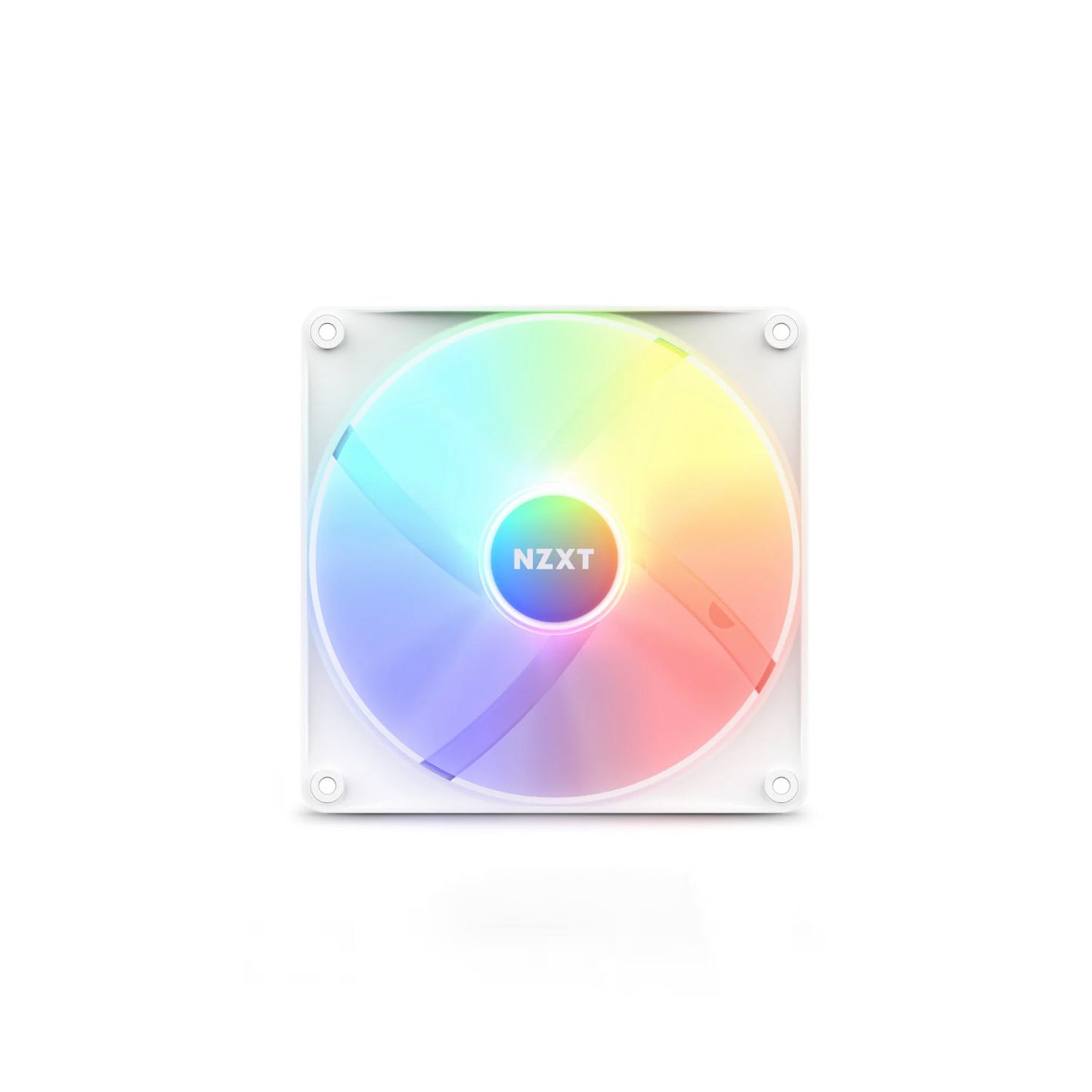 NZXT F140 RGB Core White 120mm aRGB LEDs FDB Cooler Fan (RF-C14SF-W1)