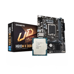 Intel Core i3-12100F + GIGABYTE H610M-K DDR4 Bundle