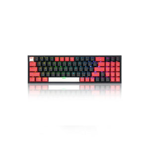 Redragon Pollux K628RGB-BRW Red Switch RGB Blk-Red-White Wired Mechanical Keyboard