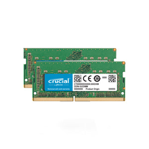 Crucial 16GB kit 2x8GB DDR4 2400 SODIMM for Mac Memory Module (CT2K8G4S24AM)