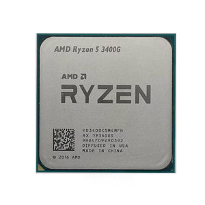 AMD Ryzen 5 3400G  3.7GHz Socket AM4  Processor - Tray Type