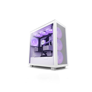 NZXT H7 Flow RGB White ATX Mid-Tower Casing (CM-H71FW-R1)