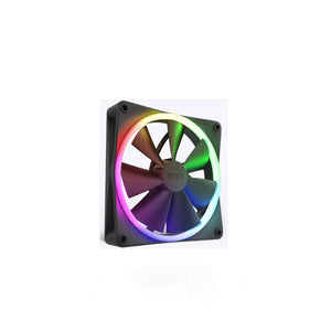 NZXT F140 RGB Black 140mm RGB Fans FDB Cooler Fan (RF-R14SF-B1)