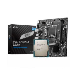 Intel Core i3-13100 + MSI PRO B760M-E DDR4 Bundle