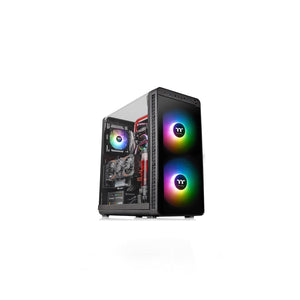 Thermaltake View 37 ARGB MB Sync Transparent Gull-wing Window ATX Fully Modular Mid-Tower Casing (CA-1J7-00M1WN-04)