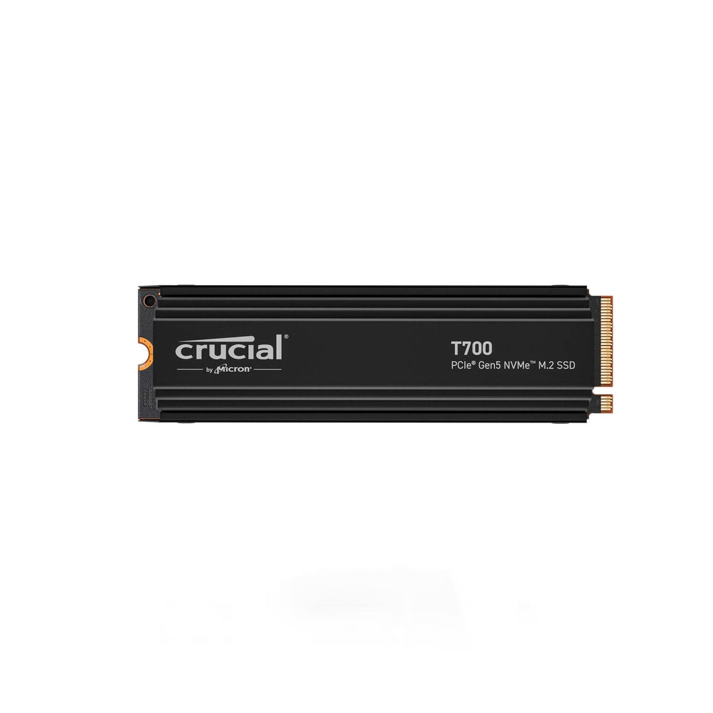 Crucial T700 2TB PCIe Gen5 NVMe M.2 with Heatsink Solid State Drive (CT2000T700SSD5)