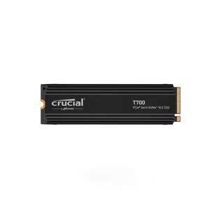 Crucial T700 2TB PCIe Gen5 NVMe M.2 with Heatsink Solid State Drive (CT2000T700SSD5)