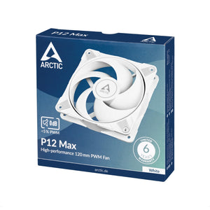Arctic P12 Max (White) - 120mm High-Speed PWM Fan (ACFAN00293A)