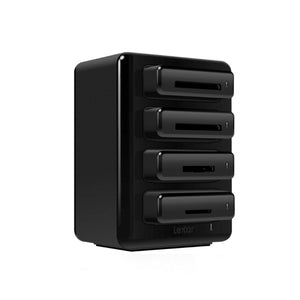 Lexar Four-bay Thunderbolt 2/USB 3.0 Reader and Storage Drive Hub (LRWHR2RBNA)