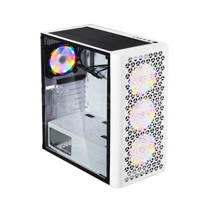 Inplay Honey Comb Pro White Full Tower Casing