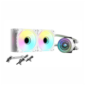 Inplay Liquid Cooler Seaview 240 White CPU Cooler