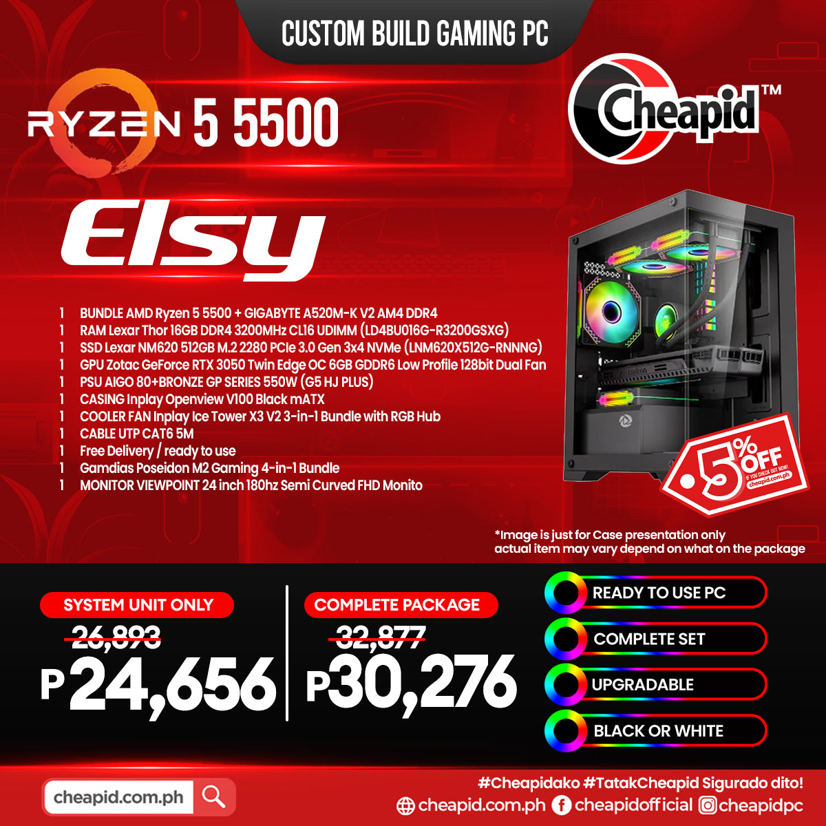 Elsy - Custom Build Gaming PC
